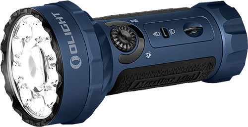Olight Marauder Mini 7000 Lumen Rechargeable LED Flashlight - Midnight Blue