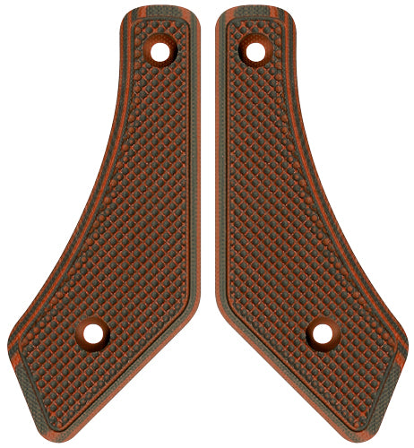 Midwest Industries Lever Action G10 Large Pistol Grip Panel - Red/Black