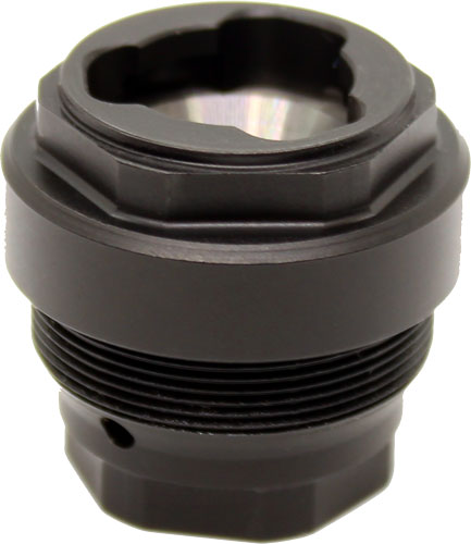 Kaw Valley Precision MACH 3-Lug Mount 9mm 1-1/8x28 Black Nitride