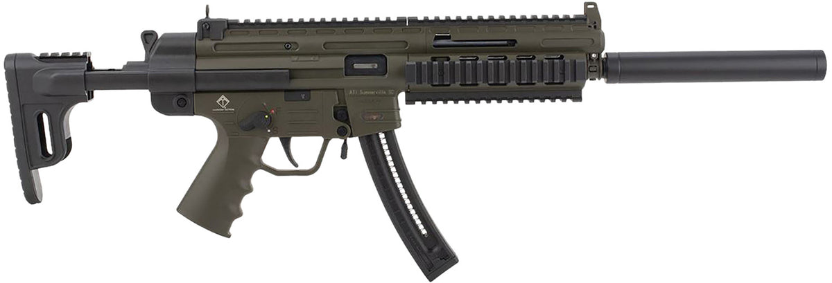 German Sport GSG-16 .22 LR 16.25" 22+1 Semi-Auto Rifle - OD Green