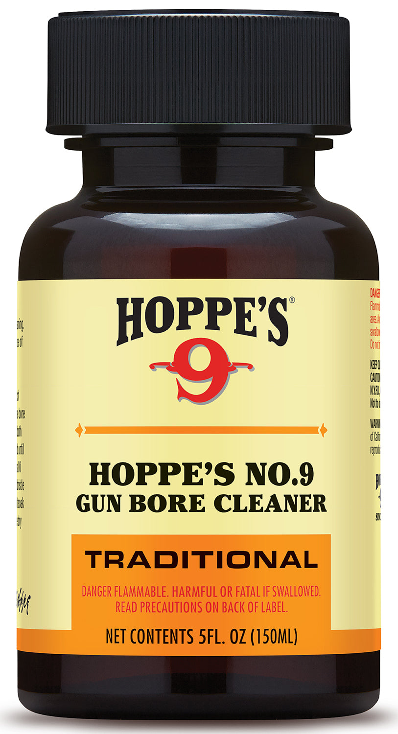 Hoppes No. 9 Powder Solvent Gun Bore Cleaner 5 oz Bottle