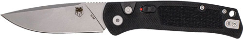 CobraTec Knives Recon Push Button Auto 3.12" VG10 Black G10