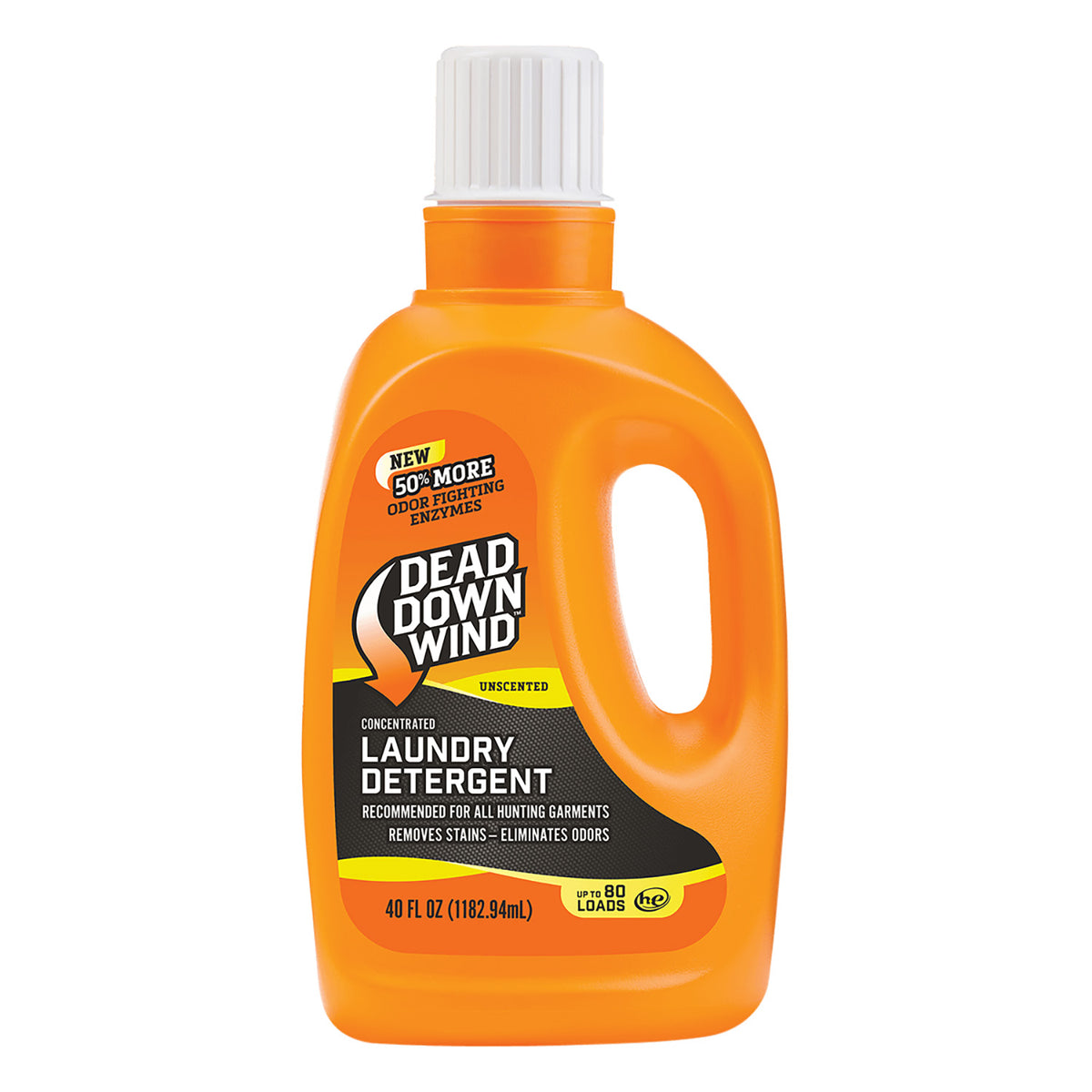 Dead Down Wind Laundry Detergent 40 oz Clothing Wash - Ergo Drainback 50% Formula