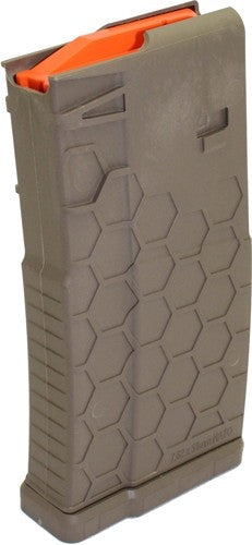 HexMag SR-25 .308 Win/7.62x51 NATO 10-Rd Flat Dark Earth Polymer Magazine
