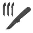 Outdoor Edge Razor VX3 3" Folding Drop Point 420J2 SS Black G-10 Liner Lock