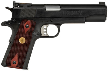 Colt Mfg Gold Cup National Match .38 Super 5" 9+1 Semi-Auto Pistol - Blued - Walnut
