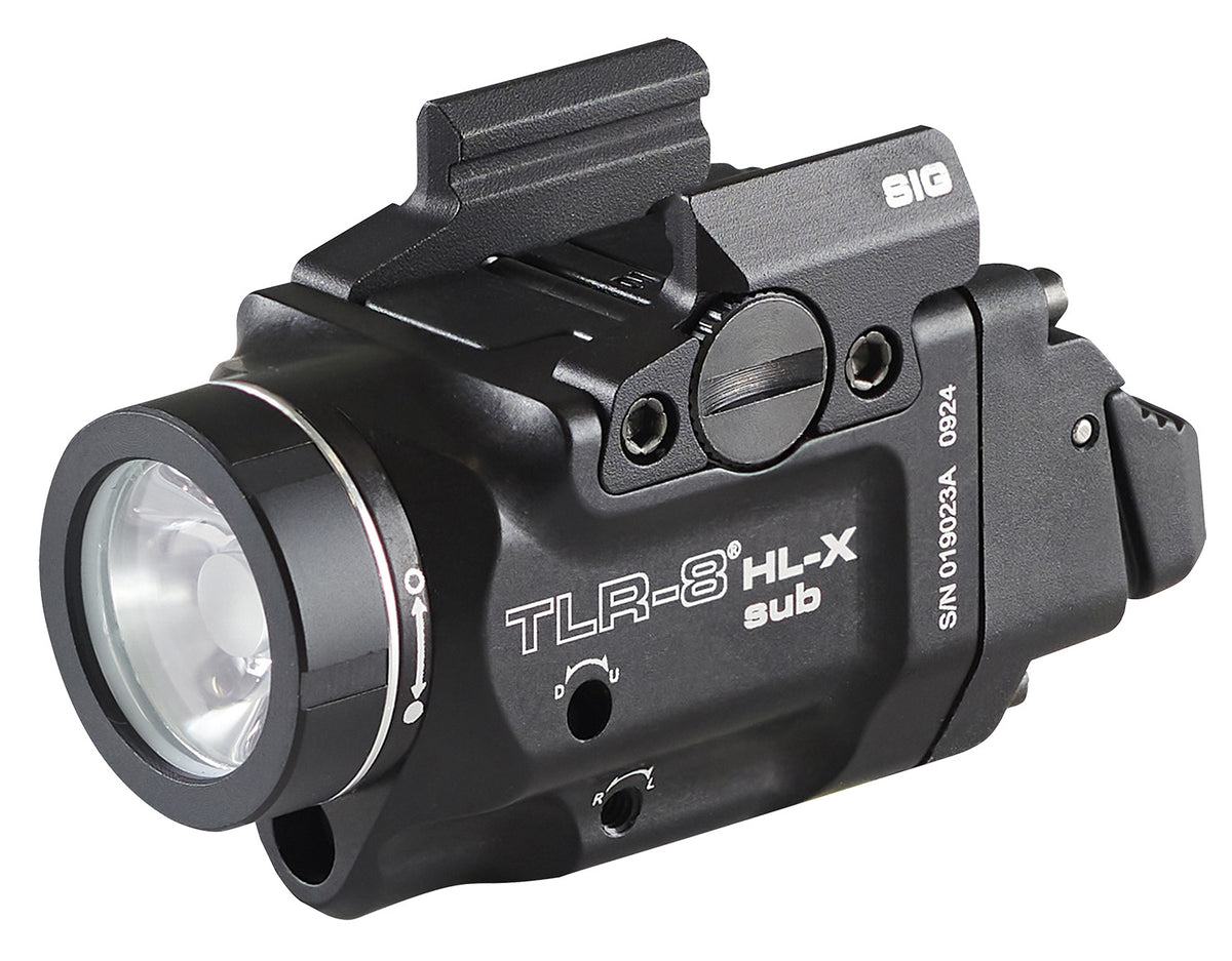 Streamlight 69467 TLR-8 HL-X Sub USB 1000 Lumens LED Red Laser Sig Sauer P365/XL - Black