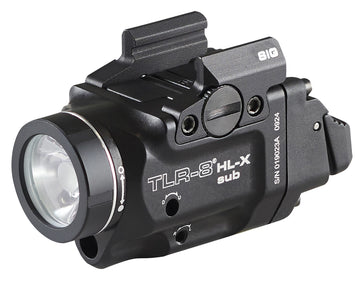 Streamlight 69467 TLR-8 HL-X Sub USB 1000 Lumens LED Red Laser Sig Sauer P365/XL - Black