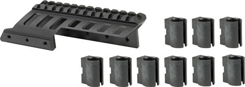 Advanced Technology Halo Gen 2 Side Saddle 12 Gauge 9-Shell Aluminum Shell Carrier - Black