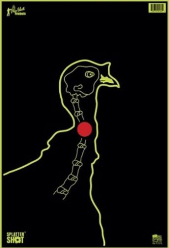 Pro-Shot Products SplatterShot Turkey 12x18 Pattern Target 8-Pack
