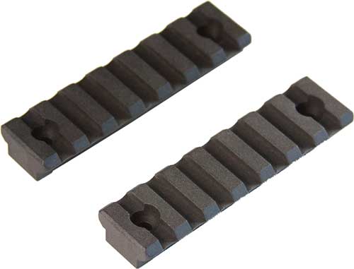 J&E Machine Tech KeyMod Polymer Rail 4" 7-Slot 2-Pack