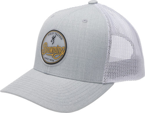 Browning Objective Mesh Snapback Heather Gray OSFM Hat