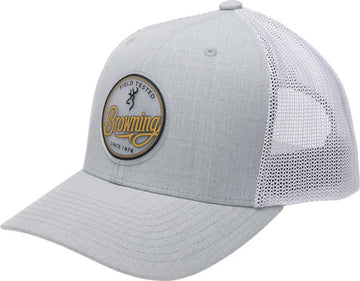 Browning Objective Mesh Snapback Heather Gray OSFM Hat