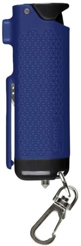 Sabre Safe Escape 3-in-1 Pepper Gel with Belt Cutter and Window Breaker Blue