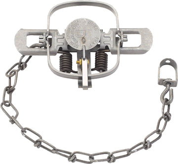 Duke Traps #1 Coil Spring Trap 4" Jaw Spread - Case of 12