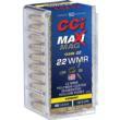 CCI 972CC Maxi-Mag Rimfire 22 WMR 46 gr Segmented Hollow Point 50 Per Box/ 40 Cs