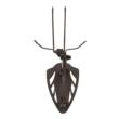 Allen EZ Mount Trophy Skull Hanger Brown - Adjustable Steel Skull Stand