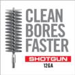 Real Avid Bore-Max Speed Brush 12 Gauge Shotgun Bore Brush - Nickel Plated Phosphor Bronze