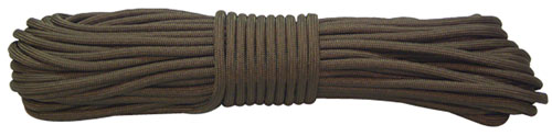 Red Rock Gear 550 Parachute Cord 100ft Olive Drab 7-Strand Nylon