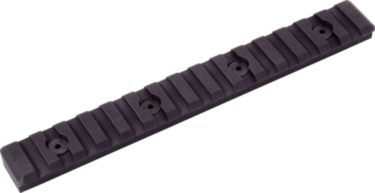 Timber Creek Outdoors M-LOK 15-Slot Picatinny Rail Section - Black Anodized Aluminum
