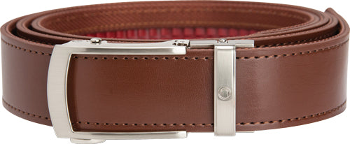 Nexbelt Bond EDC 1.38" Brown Leather Gun Belt - Fits Up to 50" Waist