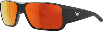 Force Flex Kingfish Sunglasses Brown Red Mirror Non-Polarized Lens