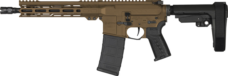 CMMG Banshee MK4 5.56 NATO 10.5" 30+1 Semi-Auto Pistol - Midnight Bronze