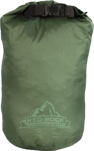 Red Rock Gear Roll-Top Dry Bag 4L Waterproof OD Green - 70D Nylon
