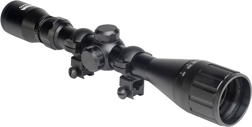 Hatsan Airguns Optima 3-9x40 AO Airgun Scope with Rings & Caps