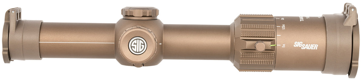 Sig Sauer Tango-MSR 1-6x24mm 30mm Tube SFP Illuminated BDC-6 LPVO Riflescope - Coyote Tan