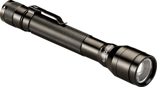 Streamlight Jr F-Stop 250/220 Lumen Flood to Spot White LED Work Light - 2x AA - Black Anodized