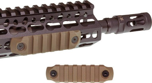 BCM KeyMod 3" 5-Slot Picatinny Rail Section Polymer - FDE