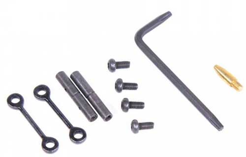 Guntec USA AR-15 Anti-Rotation Trigger/Hammer Pin Set - Anodized Black