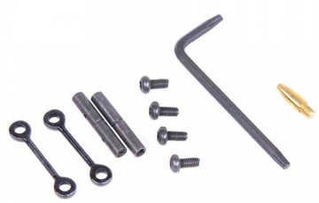 Guntec USA AR-15 Anti-Rotation Trigger/Hammer Pin Set - Anodized Black