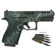 Great Lakes Firearms GLFA 19 Striker 9mm Luger 4" 15+1 Semi-Auto Pistol - Lichen Grey