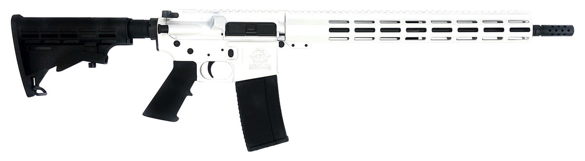 Great Lakes Firearms GLFA AR-15 .223 Wylde 16" 30+1 Semi-Auto Rifle - Arctic White