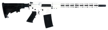 Great Lakes Firearms GLFA AR-15 .223 Wylde 16" 30+1 Semi-Auto Rifle - Arctic White