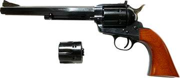 Cimarron SA Bad Boy 10mm Auto 8" 6-Shot SAO Revolver - Extra .38/40 Cylinder