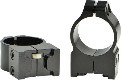 Warne Scope Mounts 1RM 1" Medium Matte Scope Rings - Ruger No. 1/Mini-14/Blackhawk