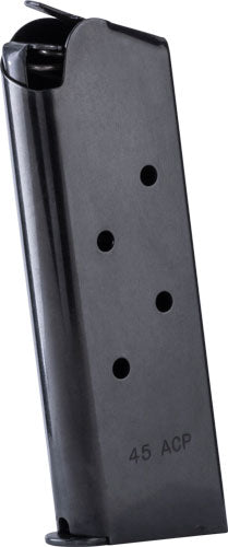 Check Mate Industries 1911 Sub Compact .45 ACP 6-Rd Black Steel Pistol Magazine