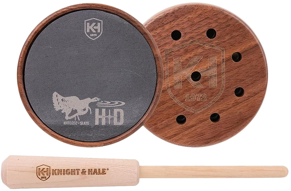 Knight and Hale HD Slate Pot Call Walnut/Black Slate