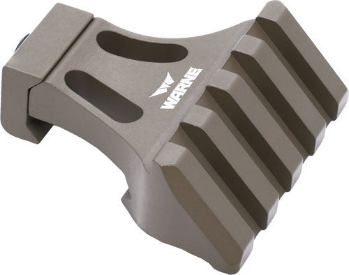 Warne Scope Mounts A645 45 Degree Picatinny Side Mount Adapter - Dark Earth