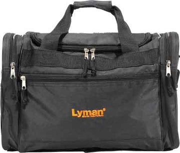 Lyman Handgun Range Bag Black 600D Nylon w/Carry Strap