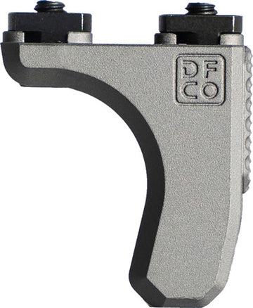 Die Free Co Full Stop M-LOK Hand Stop 6061-T651 Aluminum Gray
