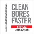 Real Avid Bore-Max Speed Brush .243/6mm Cal Rifle