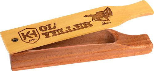 Knight and Hale Ol' Yeller Turkey Box Call - Yellowheart and Mahogany