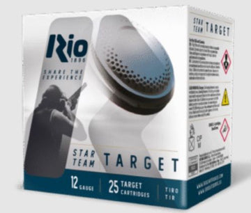 Rio Ammunition Star Team 12 Gauge 2.75" 1-1/8 oz #7.5 Shot 1250 fps 250 Rd Case
