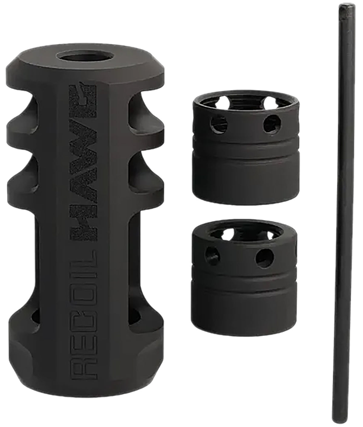 Browning Xeno Recoil Hawg Muzzle Brake 5/8x24 Matte Black .30 Cal