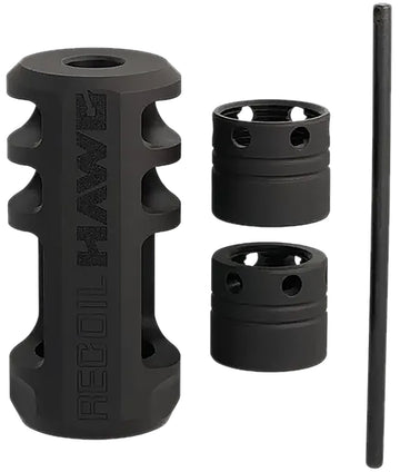 Browning Xeno Recoil Hawg Muzzle Brake 5/8x24 Matte Black .30 Cal