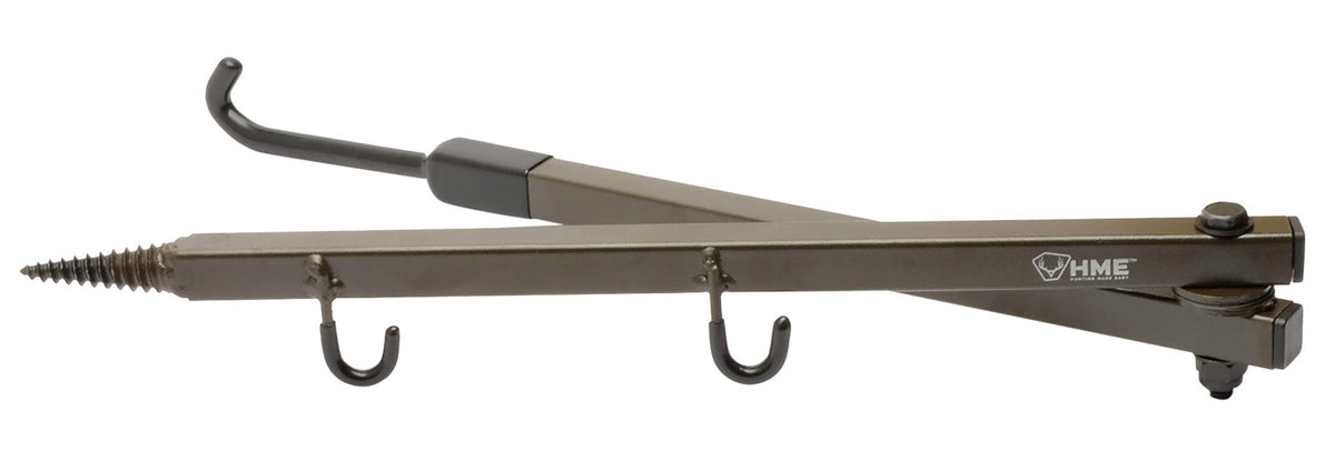 HME Products Folding Bow Hanger 20" with Accessory Hooks - 3 Pack